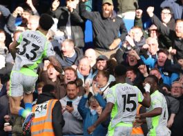 EPL Table: Man City cruise past Chelsea 3-0, cut Arsenal lead to six points