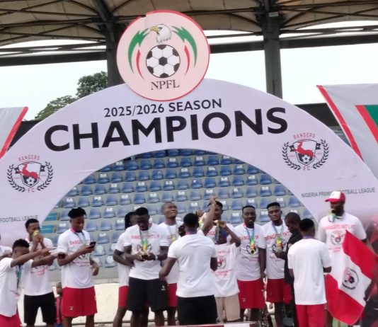 BREAKING: Rangers clinch 2025/26 NPFL title after win over Ikorodu City