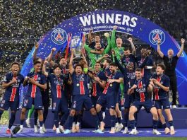 BREAKING: Champions League: PSG defeat Arsenal on penalties to clinch consecutive titles