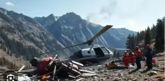 Pakistan Army Helicopter crashes, all on Board feared Dead