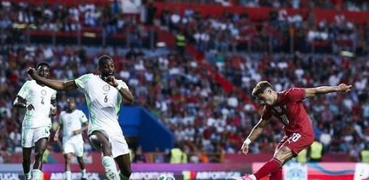 Portugal beat Super Eagles 2-1 in pre-World Cup friendly clash