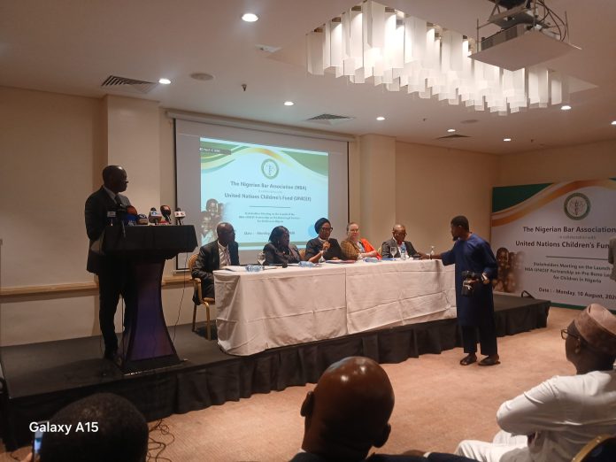 NBA, UNICEF unveil N120m legal aid plan for vulnerable children in Nigeria